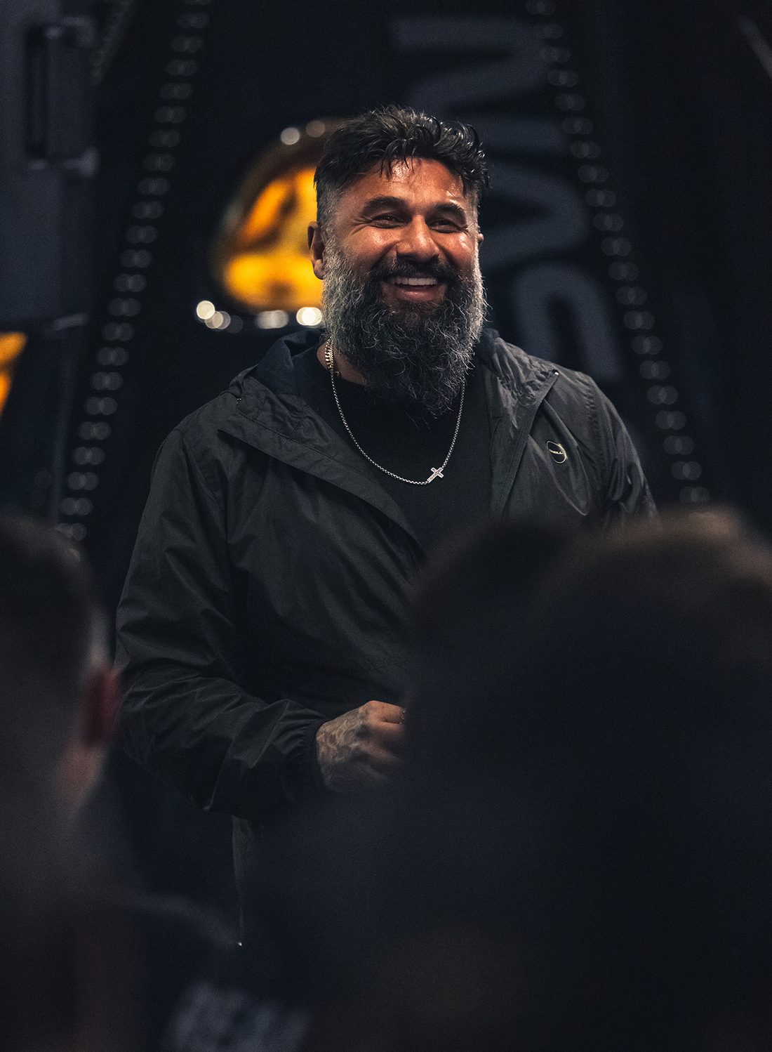 Coach Sam Falsafi leading Warrior Week